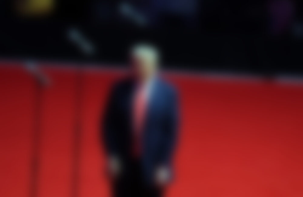 US-Präsident Donald Trump scherzt, er schaffe es nicht in den Himmel